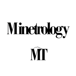 minetrology mt (with a mountain shape/outline connecting letter m and t)