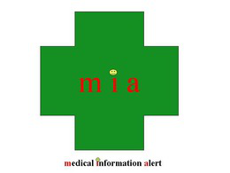 mia medical information alert