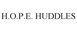 h.o.p.e. huddles
