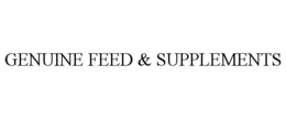 genuine feed & supplements