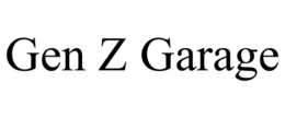 gen z garage