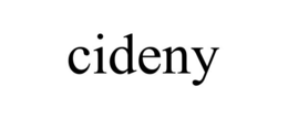 cideny