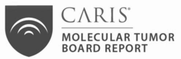 caris molecular tumor board report