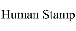 human stamp