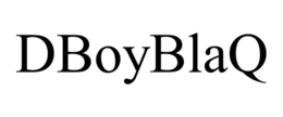 dboyblaq