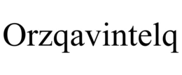 orzqavintelq