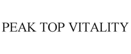 peak top vitality