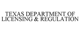 texas department of licensing & regulation