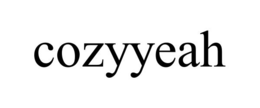 cozyyeah