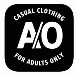 adults only casual clothing