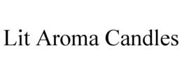 lit aroma candles