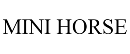 mini horse