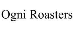 ogni roasters