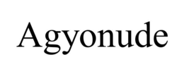 agyonude