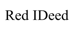 red ideed