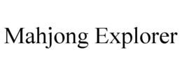 mahjong explorer