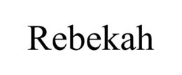 rebekah