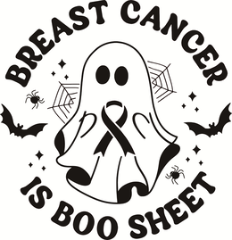 breast cancer is boo sheet