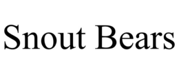 snout bears