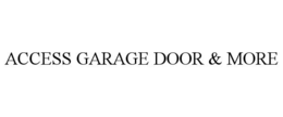 access garage door & more
