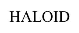 haloid