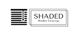 shaded window coverings