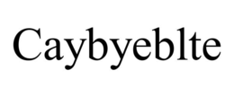 caybyeblte