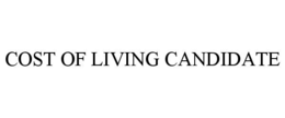 cost of living candidate