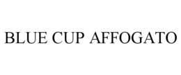 blue cup affogato
