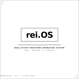 "rei.os" is the trademark we are applying for. the lower case spelling of "rei." and the upper case "os". this is an abbreviation of "real estate investors operating system." the punctuation is important as it specifies the product as a software focused s
