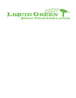 liquid green spray foam insulation