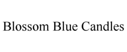 blossom blue candles
