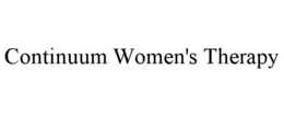 continuum women's therapy