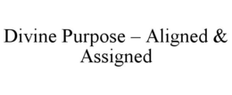 divine purpose – aligned & assigned