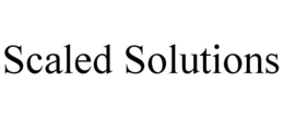 scaled solutions
