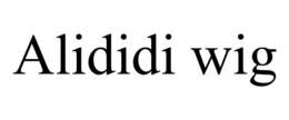 alididi wig