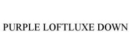 purple loftluxe down