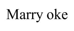 marry oke