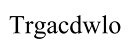 trgacdwlo