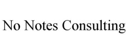 no notes consulting