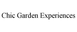 chic garden experiences