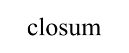 closum