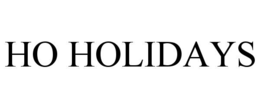 ho holidays