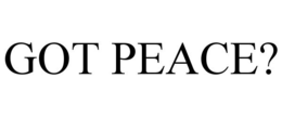 got peace?