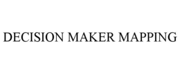 decision maker mapping
