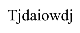 tjdaiowdj