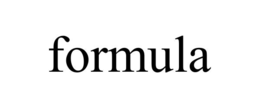 formula