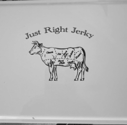 just right jerky, rib, short plate, short loin, sirloin, round, chuck, shank, hind shank fore shank