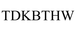 tdkbthw