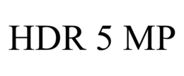 hdr 5 mp